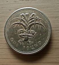 RARA MONETA 1985 ONE POUND -