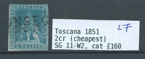 Toscana 1851 2cr catto - toscana,