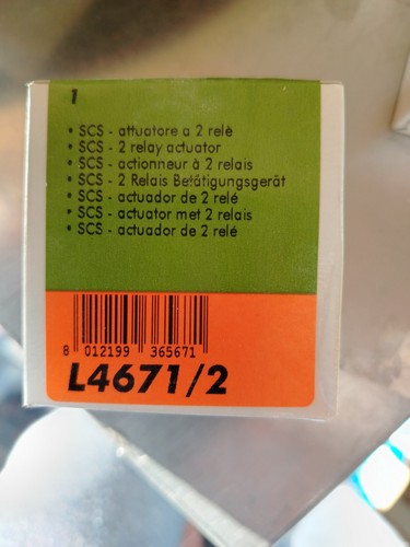 Bticino l4671 attuatore 2 - attuatore,