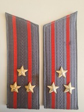 Spallacci originali uniforme giornaliera invernale Colonnello della Milizia URSS