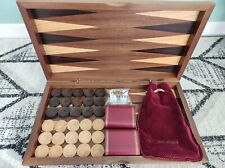 Set di Backgammon Deluxe in noce Dal Negro