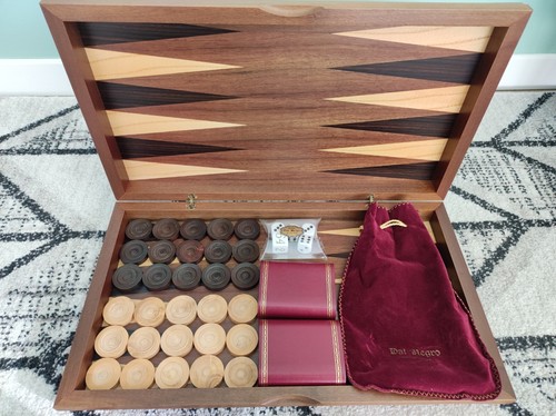Set backgammon deluxe - backgammon, in