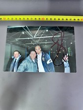 FOTO PICTURE PHOTO JUVENTUS TREZEGUET AUTOGRAFATA SIGNED NO MAGLIA MATCH WORN