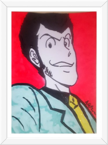 Quadro lupin in - |||, abito