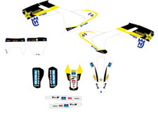Kit adesivi grafiche husqvarna - adesivi,