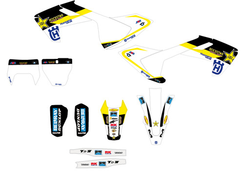 Kit grafiche husqvarna 250 - kit,