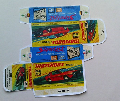 Modello per repro box matchbox - repro,