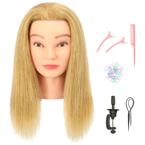 Testa manichino 100 capelli - manichino, 100%