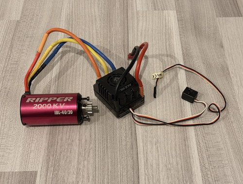 Thunder tiger brushless combo - tiger, brushless-combo