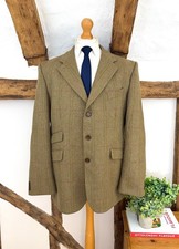 Giacca hacking tweed doppio