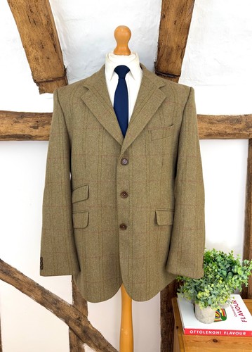 Giacca hacking tweed doppio