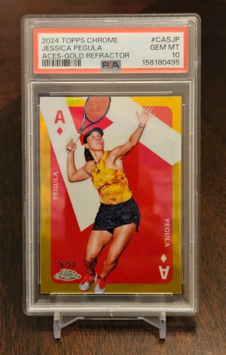 2024 topps chrome - chrome, tennis