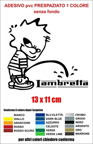 Adesivo stickers bimbo che - bimbo, fa