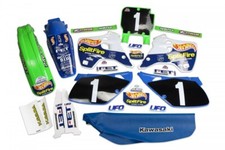 KIT PLASTICHE HOT WHELEES GRAFICHE COPRISELLA KAWASAKI KX 125 250 1992 1993 5PZ