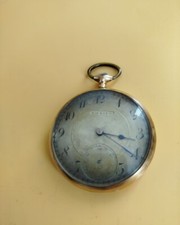 Orologio da taschino antico in oro 12kt. Cassa 4 cm .