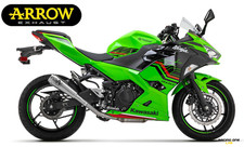 TERMINALE DI SCARICO ARROW PRO-RACE INOX KAWASAKI Z 400 / NINJA 400 18-24 EURO5