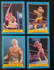 WWF 1987 O-Pee-chee 4 card lot