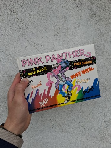 Pink panther diario agenda - pink,