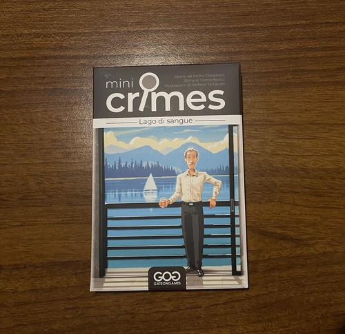 Gioco tavolo mini crime - da,