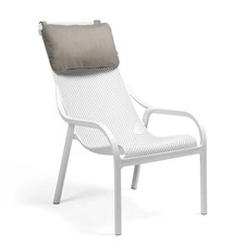 NARDI, CUSCINO POGGIATESTA NET LOUNGE GRIGIO SUNBRELLA, ARREDO SEDIE POLTRONE