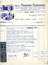 1952 MILANO Via A. Ceriani 5 - Ditta Francesco FERRARIO Fattura lavori idraulici