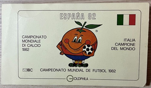 Busta italia campione del - italia,