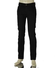 JEANS UOMO ZIP BOTTONE TASCHE CLASSICO NERO MARCA HOLIDAY ART. GENY