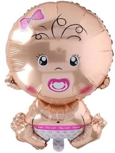 Palloncino foil bebe - bebe', rosa