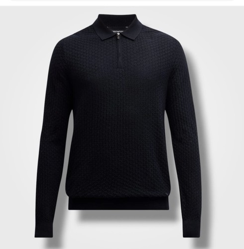 Polo uomo emporio armani blu - polo,