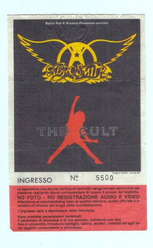 Aerosmith the cult - aerosmith,