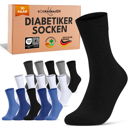 Calze diabetiche senza gomma