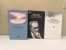Lotto libri primo levi - 3,