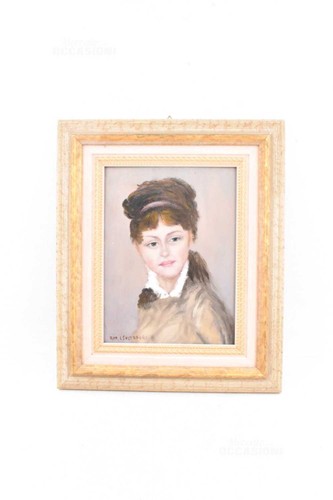 Quadro dipinto olio volto di - a,