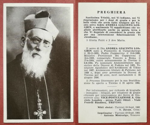 Santino holy card servo - holy,