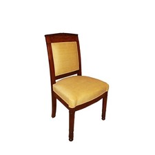 Sedia Francese stile Impero in Legno di Mogano del 1800