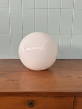 PARALUME IN VETRO SFERA ORIGINALE ANNI 70 LAMPADARIO VINTAGE