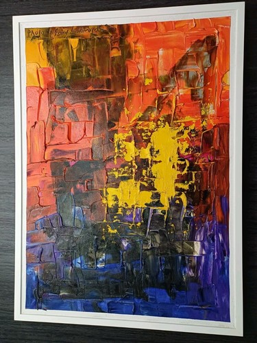 Quadro olio portale paolo - olio,