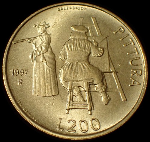San marino 200 lire 1997 - san,