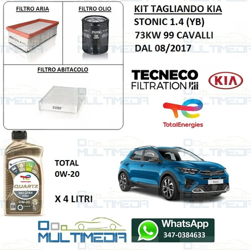 Kit tagliando filtri - kit, e