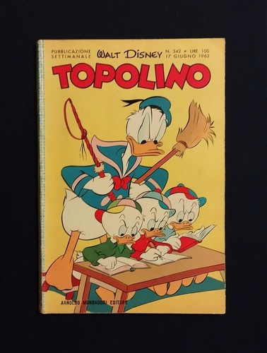 Topolino libretto 342 con - libretto,