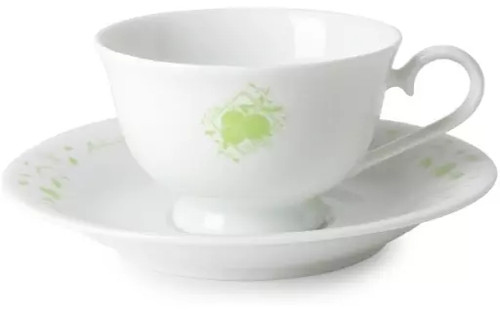 Tazza piattino teatrale - e,