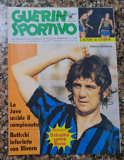 Guerin Sportivo rivista n.34-1974-Juve-Buticchi-Bonainsegna