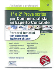 2014 - 1A E 2A PROVA SCRITTA