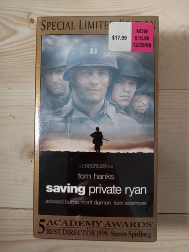 Saving private ryan vhs - saving,