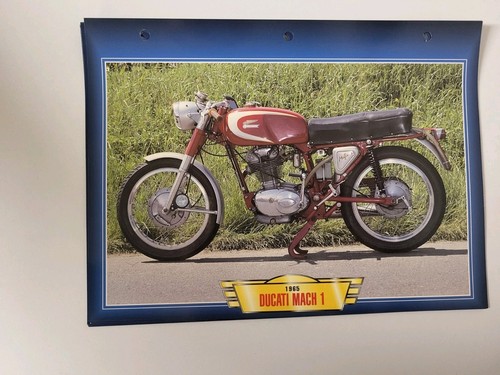Ducati mach 1965 fiche - ducati, 1