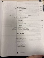 Standard California Codes