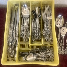 Posate vintage in acciaio inox