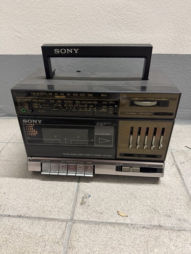 Vintage sony cfs 1000 boombox - vintage,