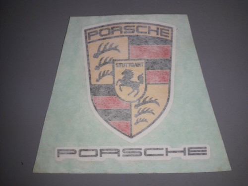 Adesivo sticker logo porsche - adesivo,