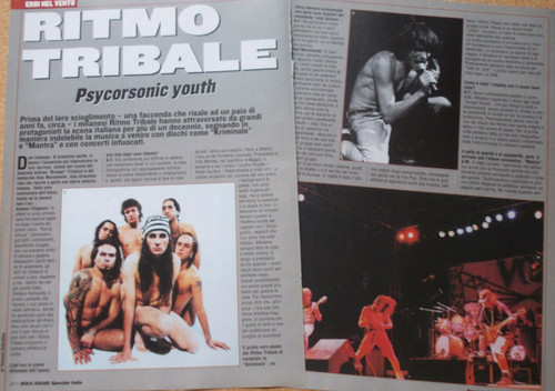 Italian clipping ritaglio 2001 - ritaglio,
